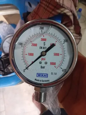 Wika Pressure Gauge 0-400bar/6000psi