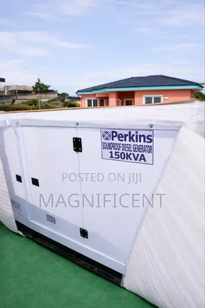 Original 150 Kva Perkins Soundproof Generator 100% Copper Coil