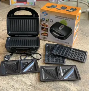 3 in 1 SMP Waffle, Panini Sandwich Maker