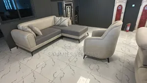 Imperial L-Shape Chair (Grey Color)
