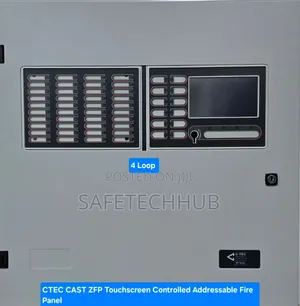 Ctec Cast Zfp Fire Alarm Addressable 4 Loop Control Panel