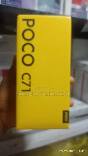 New Xiaomi Poco C71 128 GB Black
