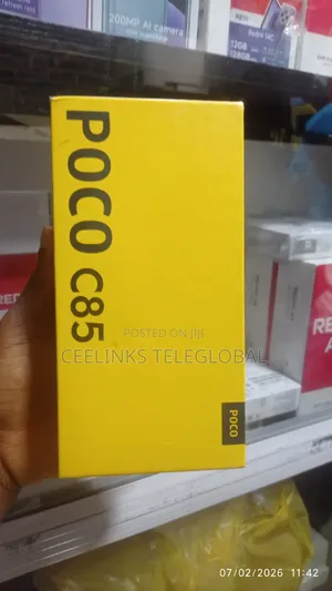 New Xiaomi Poco C85 4G 256 GB Black