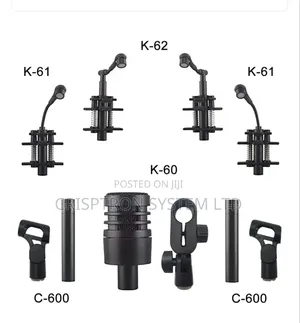 Dm-7f Acemic 7pcs Drum Mic Kit