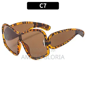 One-Piece and Sunglasses Fashion High-End Sunglasses.