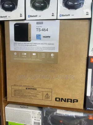 QNRP 8gb Ram Ts-464 4-Bay High-Performance Desktop Nas With Intel Cele