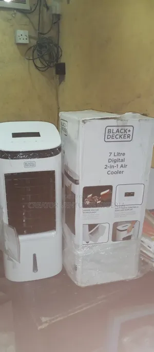 Air Cooler Black and Decker 2 in 1digital,7lrts,With Ice Pack,Remote.