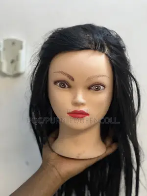 Head Mannequin With Hair