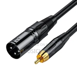 5m Noiseless Xlr To Rca Audio Cable