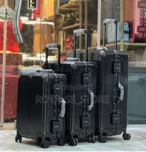 Tsa Lock Classic Aluminum Frame Luggage Box - Bold Set