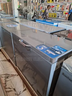 Scanfrost Chest Freezer 200 Litres Silver Sfl200eco