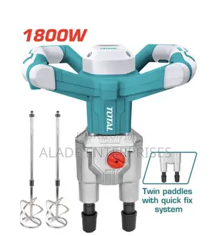 Total 2 Pad Electric Mixer 1800w - Td616006