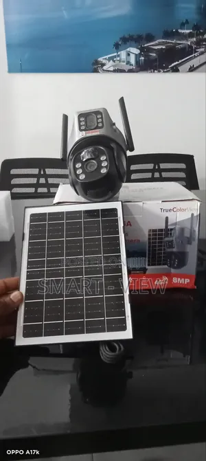 Dual Lens PTZ Solar CCTV Camera 4g Sim Enabled