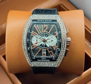 Franck Muller Chronograph Watch Iced Dial