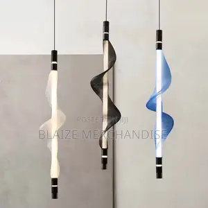 Led Pendant Light Acrylic Wavy