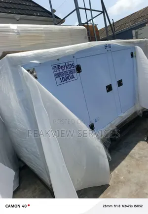 100kva Perkins Standby Diesel Generator (Soundproof)