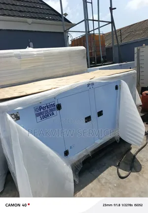 Industrial Grade 100kva Perkins Silent Generator