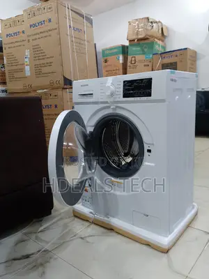 Polystar Pv-Twf7.1wl Front Load 6kg Washer – High Spin Performance