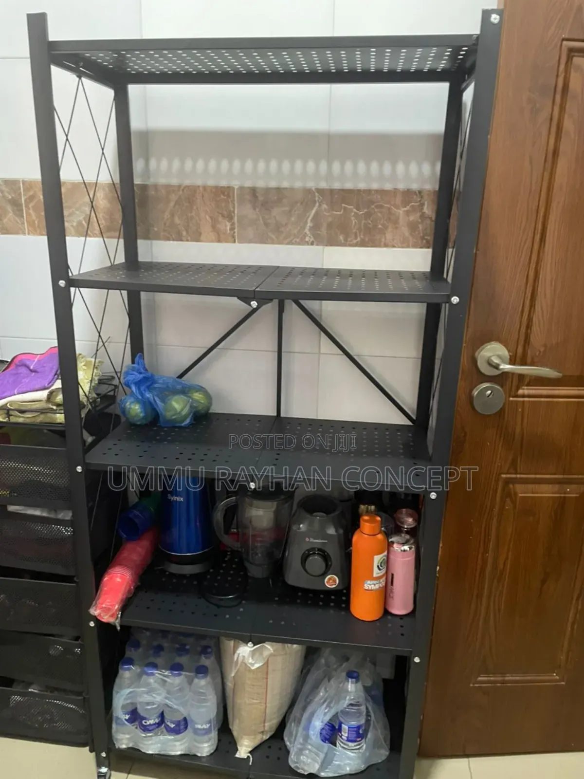 5 Layer Foldable Multifunctional Storage Shelf Rack