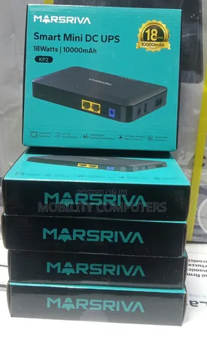 Marsriva Smart Mini Ups Router Power Bank 10000mah