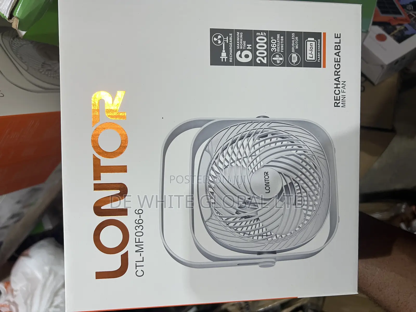 Mini Portable Fan