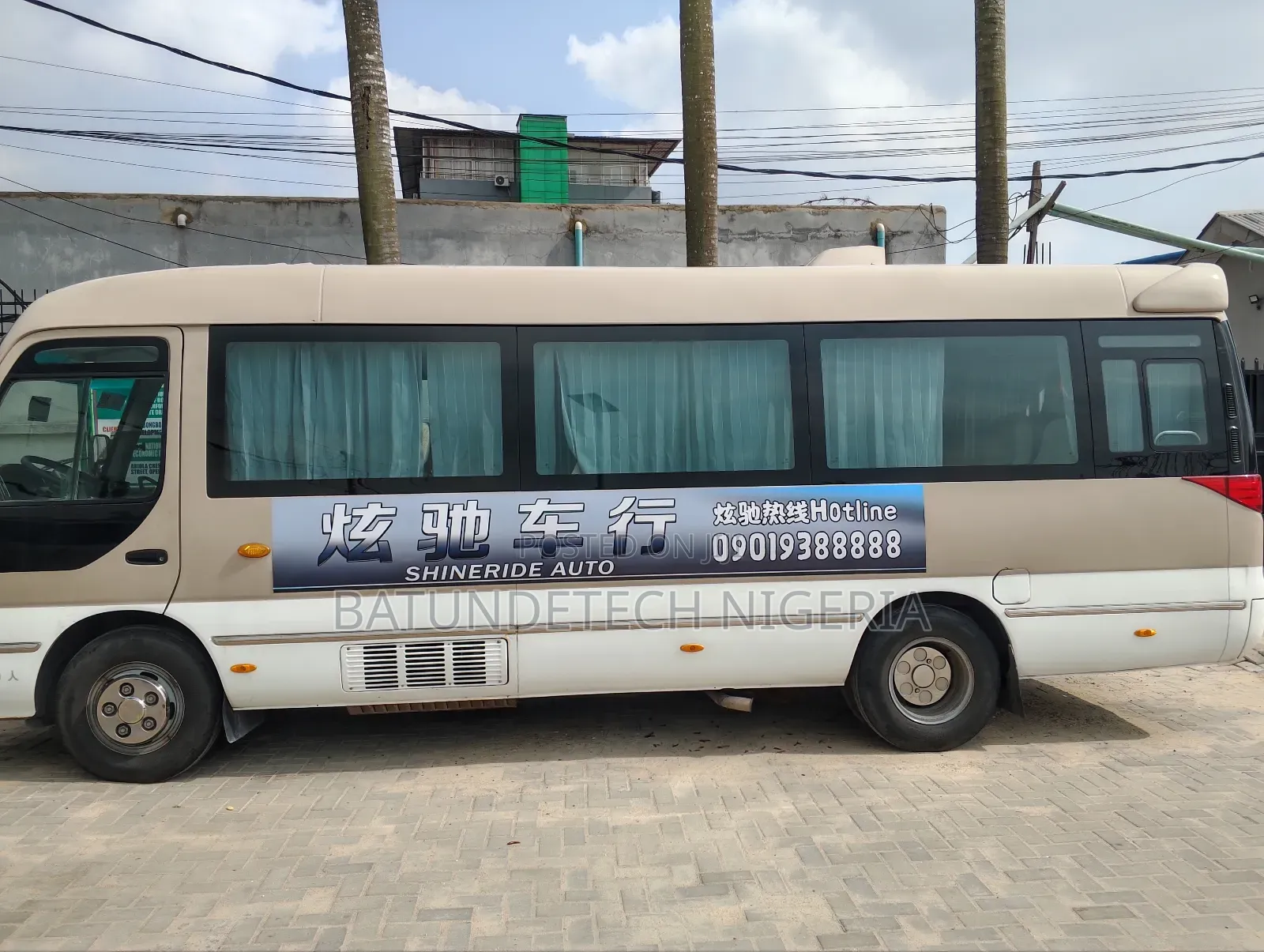 Toyota Coaster 2017 White