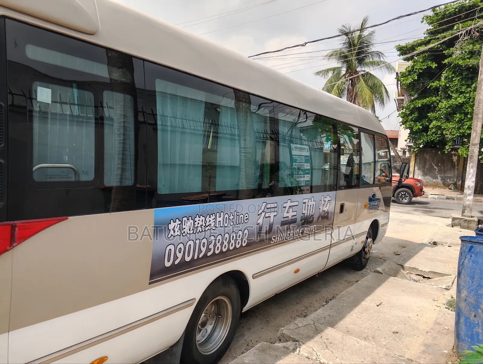 Toyota Coaster 2017 White