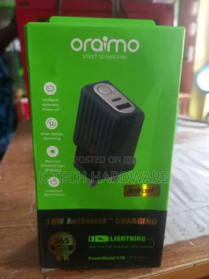 18w Oraimo Power Shield C18 iPhone Fast Charger