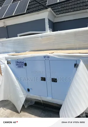 100kva Perkins Silent Generator for Reliable Backup Power