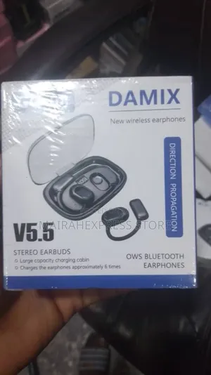 Damix Newly Improved Wireless Earphones/Earbuds (Gq-08) Hmk