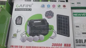 Cafini Solar Lighting System 30,000 Mah