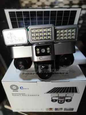 3 Lens Smart Solar Camera