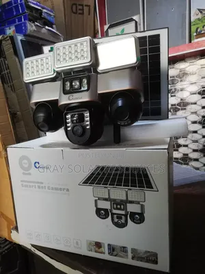 3 Lens Smart Solar Camera