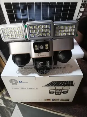 3 Lens Smart Solar Camera