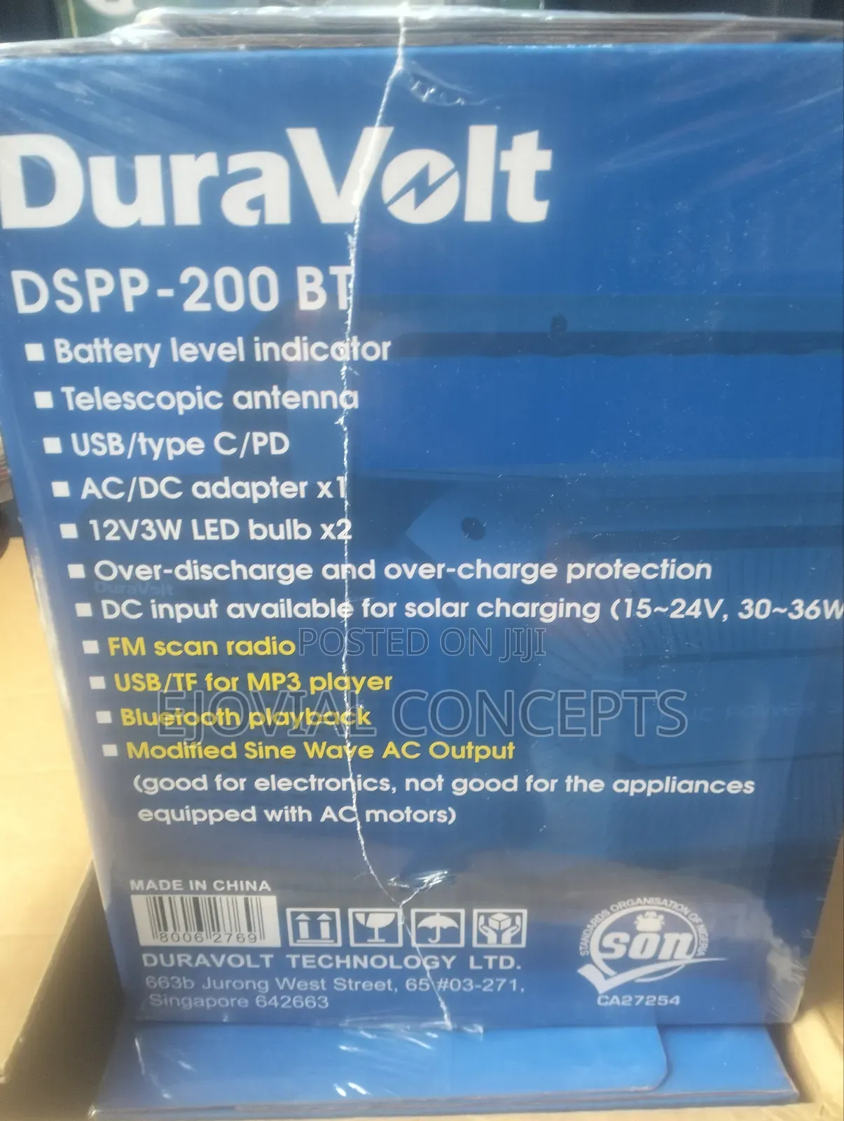 Duravolt 200w Portable Power Station