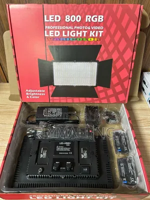 Varicolor Led 800 RGB Professional Photo Video Led Light Kit