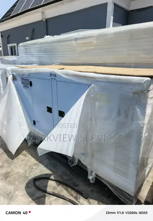 Rugged 100kva Perkins Soundproof Diesel Generator
