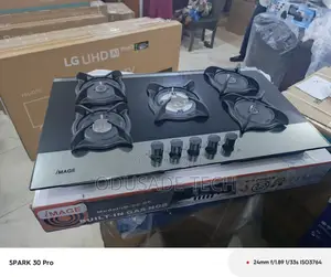 Brand New Image 90cm 5 Burner Gas Cooker – Original