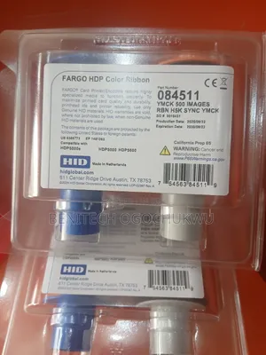 Fargo Ymck 500 Images Hdp5000e Color Ribbon 084511