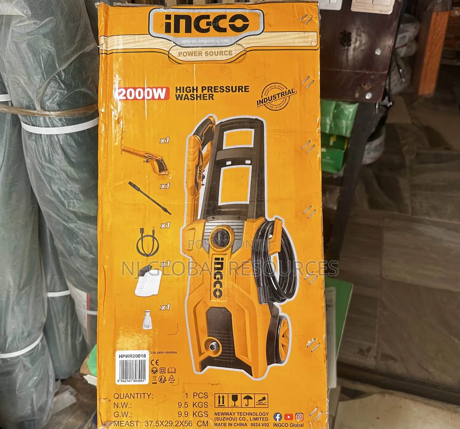 2000w Ingco Pressure Washer