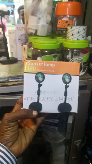 Sunset Led Projection Lamp – 16 Colors Atmosphere Light