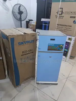 Skyrun 85l Bedside Double Door Fridge - New