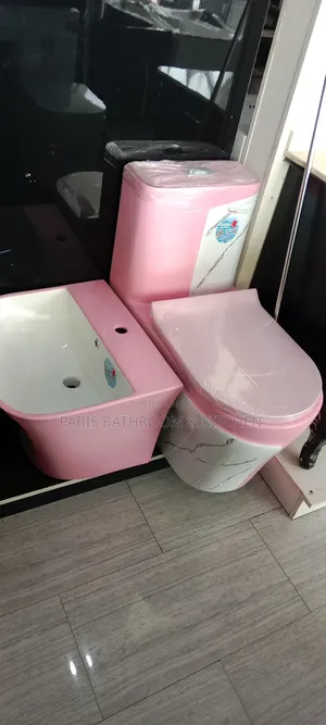 Pink Water Closet