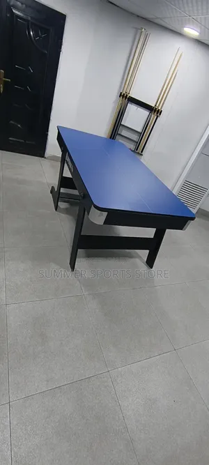 Exquisite 6ft Snooker With Table Tennis Board