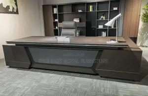 2.4miter Office Executive Table With Extension