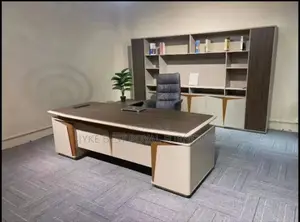 2.4miter Office Executive Table With Extension