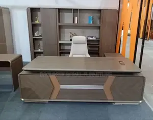 2.4miter Office Executive Table With Extension