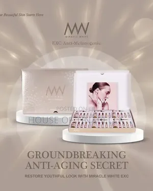 Miracle White 55000mg Extracellular  Glutathione Skin Whitening