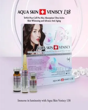 Aqua Skin Veniscy 138 Picocel Pro Max Glutathione Injection