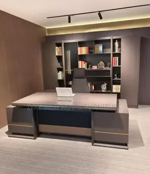 2.4miter Office Executive Table With Extension
